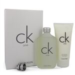 Ck One by Calvin Klein - Gift Set -- 6.7 oz Eau De Toilette Spray + 6.7 oz Body Moisturizer - para hombres