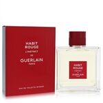 Habit Rouge L'instinct by Guerlain - Eau De Toilette Intense Spray 100 ml - para hombres