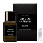 Matiere Premiere Crystal Saffron - Extrait de Parfum - Muestra de Perfume - 2 ml