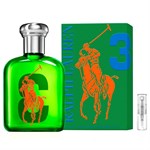 Ralph Lauren Big Pony 3 Men - Eau de Toilette - Muestra de Perfume - 2 ML