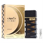 Lattafa Asdaaf Kasoof Black Extract - Eau De Parfum - Muestra de Perfume - 2 ML