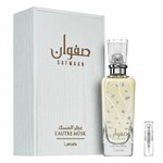 Lattafa Safwaan L'autre Musk - Eau De Parfum - Muestra de Perfume - 2 ML